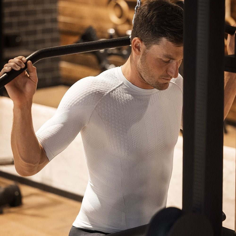 Men's Sports Compression Short-Sleeve Shirt
